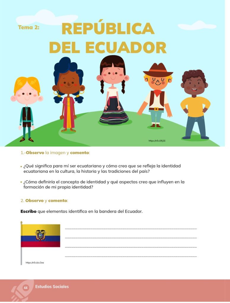 Estudios Sociales - Educación General Básica - Séptimo de Bá - Página 45 - Contenido informativo Resumido