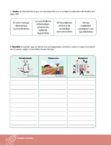 Libro Estudios Sociales – Educación General Básica – Séptimo de Básica – Pág 65 – Resuelto pdf