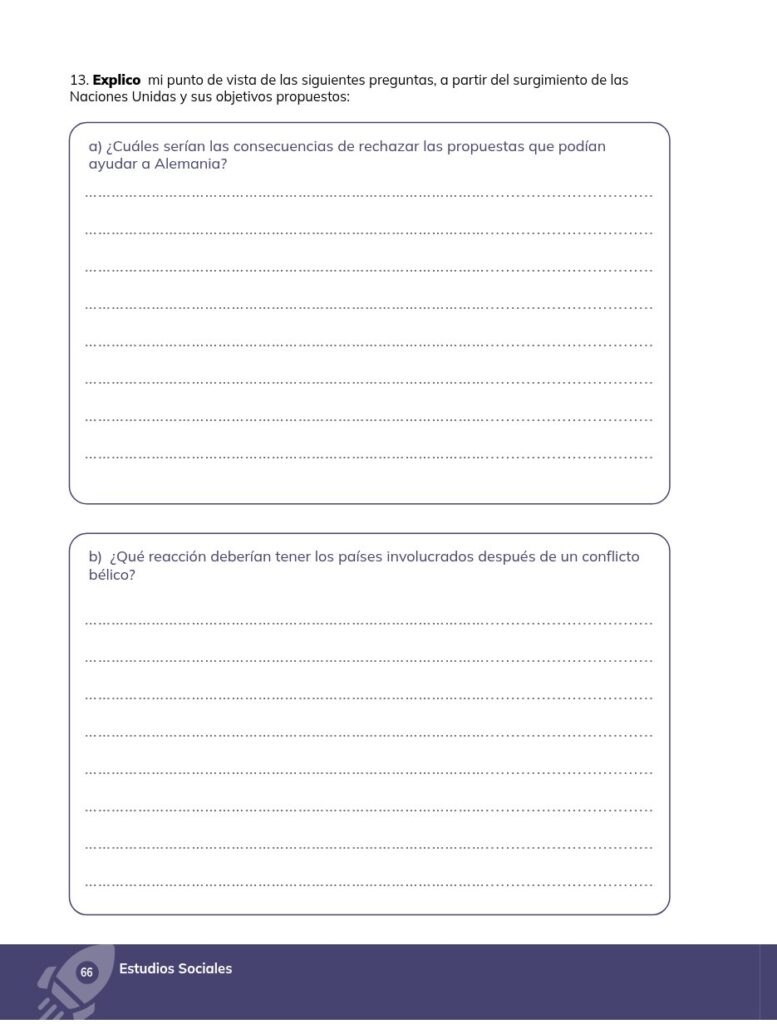 ESTUDIOS SOCIALES - Educación General Básica - Subnivel Supe - Página 67 - Ejercicios Resuelto