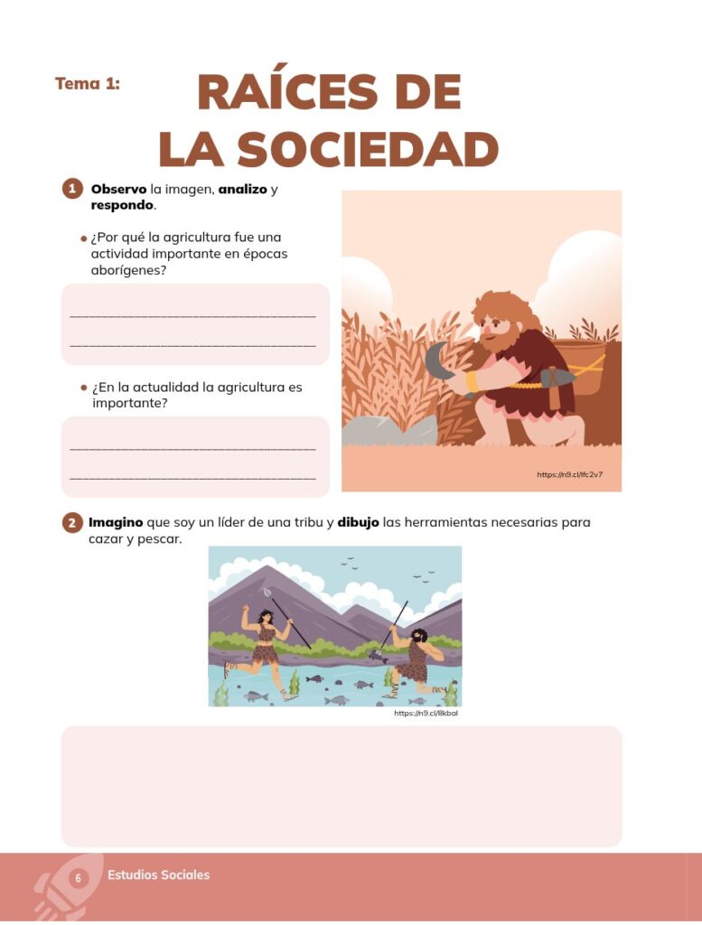 Estudios Sociales - Educación General Básica - Séptimo de Bá - Página 7 - Ejercicios Resuelto