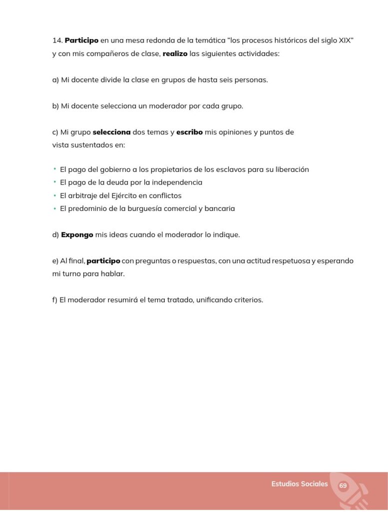 Estudios Sociales - Educación General Básica - Séptimo de Bá - Página 70 - Contenido informativo Resumido