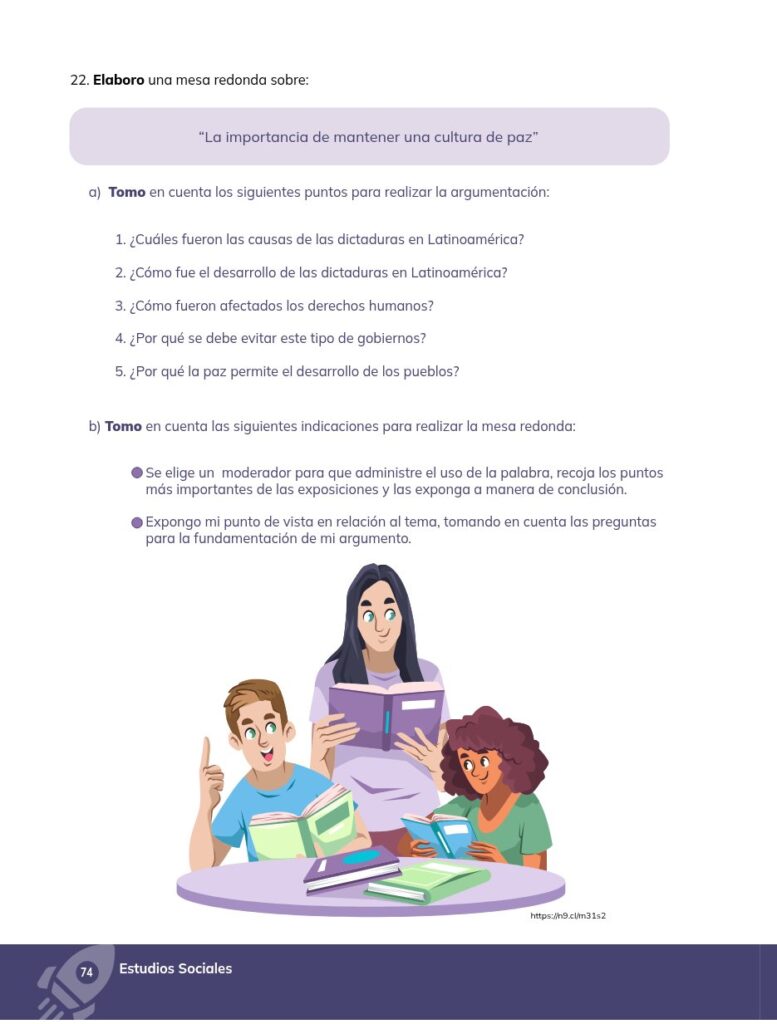 ESTUDIOS SOCIALES - Educación General Básica - Subnivel Supe - Página 75 - Proyecto Resuelto