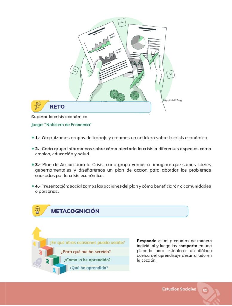 Estudios Sociales - Educación General Básica - Séptimo de Bá - Página 90 - Proyecto Resumido