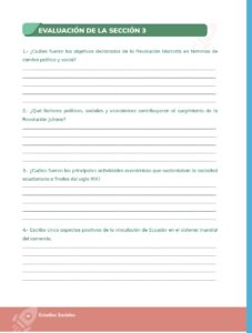 Libro Estudios Sociales – Educación General Básica – Séptimo de Básica – Pág 91 – Resuelto pdf