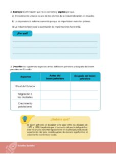Libro Estudios Sociales – Educación General Básica – Séptimo de Básica – Pág 95 – Resuelto pdf