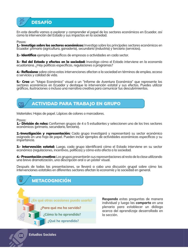 Estudios Sociales – Educación General Básica – Subnivel Supe - Página 133 - Proyecto Resumido