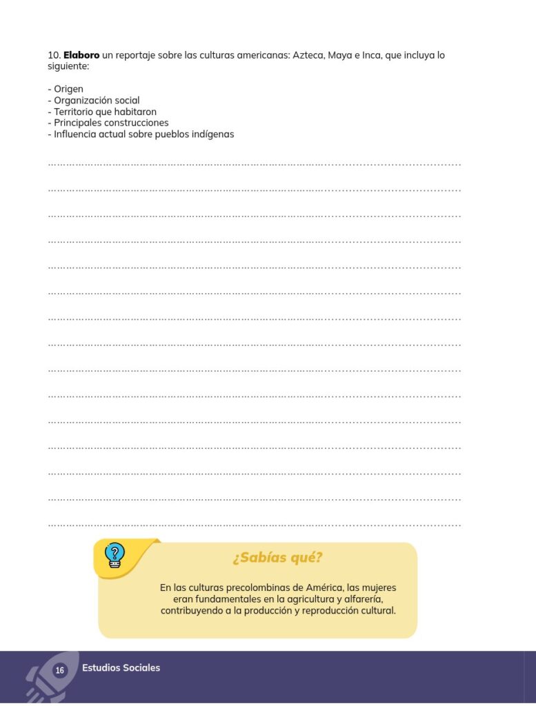 Estudios Sociales – Educación General Básica – Subnivel Supe - Página 17 - Lectura Resumido