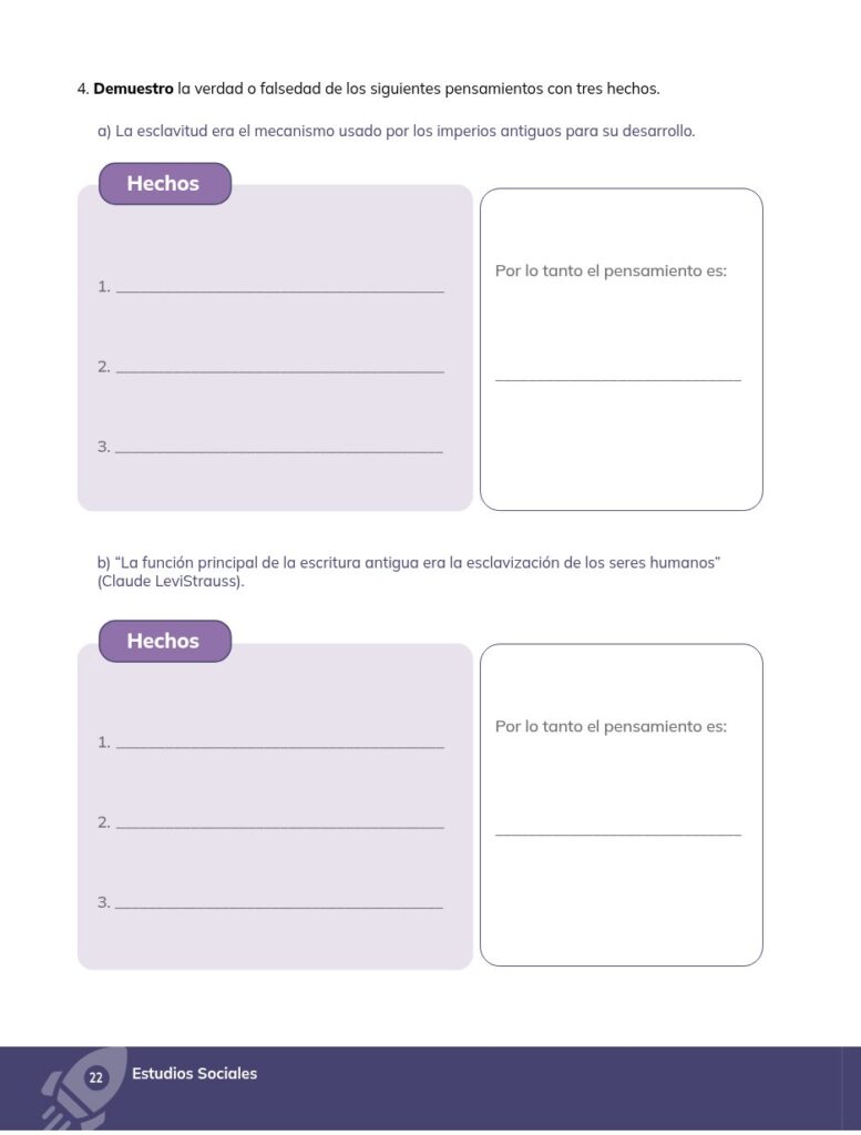 Estudios Sociales – Educación General Básica – Subnivel Supe - Página 23 - Ejercicios Resuelto