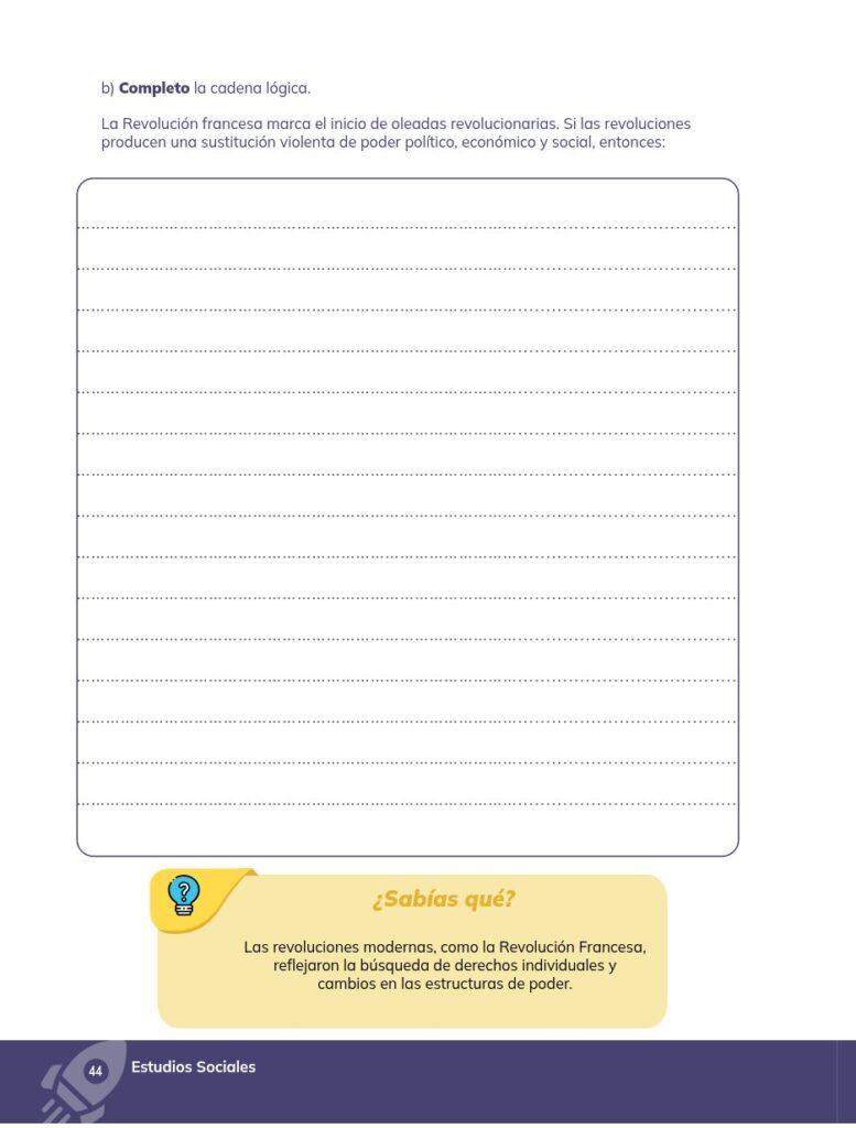 Estudios Sociales – Educación General Básica – Subnivel Supe - Página 45 - Ejercicios Resuelto