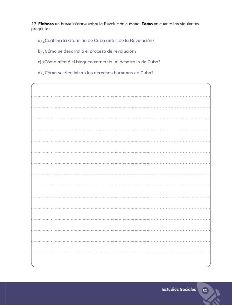 Estudios Sociales – Educación General Básica – Subnivel Supe - Página 70 - Ejercicios Resuelto