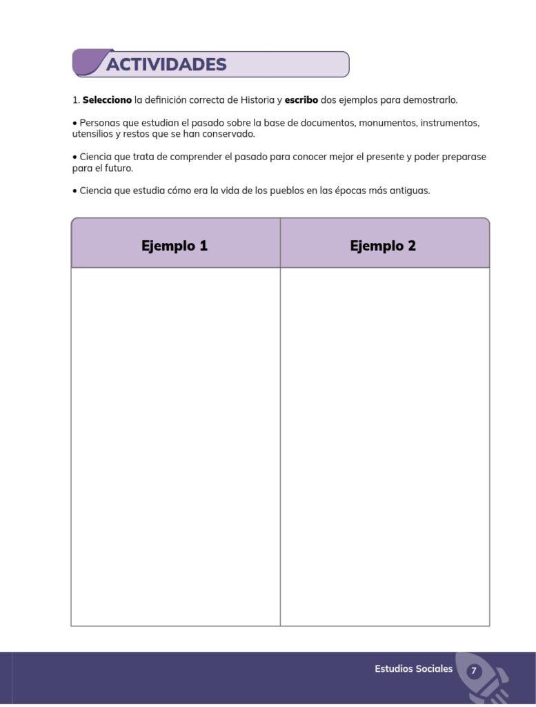 Estudios Sociales – Educación General Básica – Subnivel Supe - Página 8 - Ejercicios Resuelto