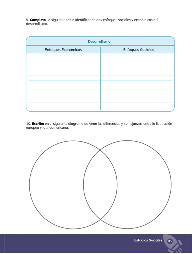 Estudios Sociales – Educación General Básica – Subnivel Supe - Página 86 - Ejercicios Resuelto