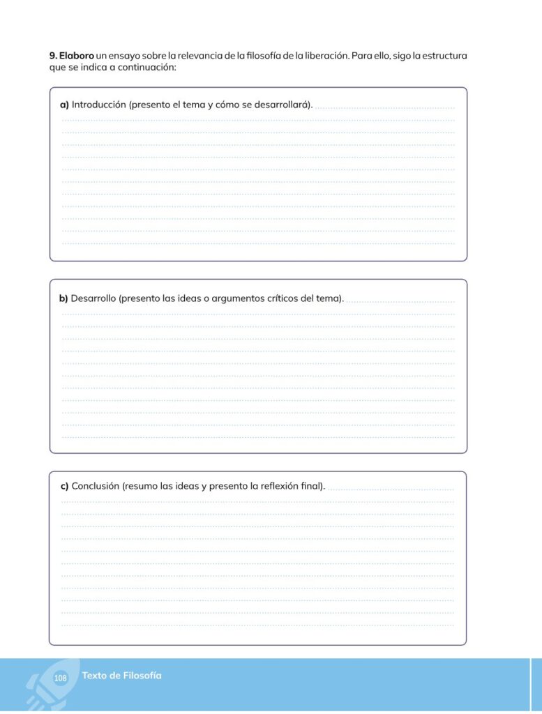 Filosofía – Bachillerato General – Primero de Bachillerato - Página 109 - Contenido informativo Resumido