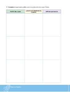 Libro Filosofía – Bachillerato General – Primero de Bachillerato – Pág 127 – Resuelto pdf