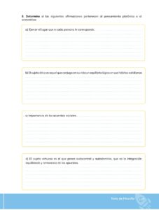Libro Filosofía – Bachillerato General – Primero de Bachillerato – Pág 128 – Resuelto pdf