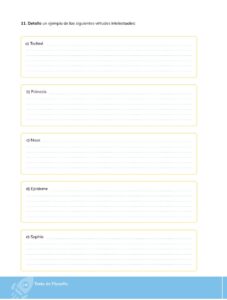 Libro Filosofía – Bachillerato General – Primero de Bachillerato – Pág 131 – Resuelto pdf