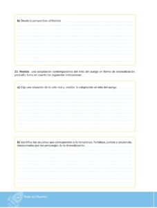 Libro Filosofía – Bachillerato General – Primero de Bachillerato – Pág 141 – Resuelto pdf