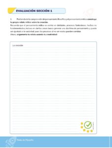 Libro Filosofía – Bachillerato General – Primero de Bachillerato – Pág 55 – Resuelto pdf