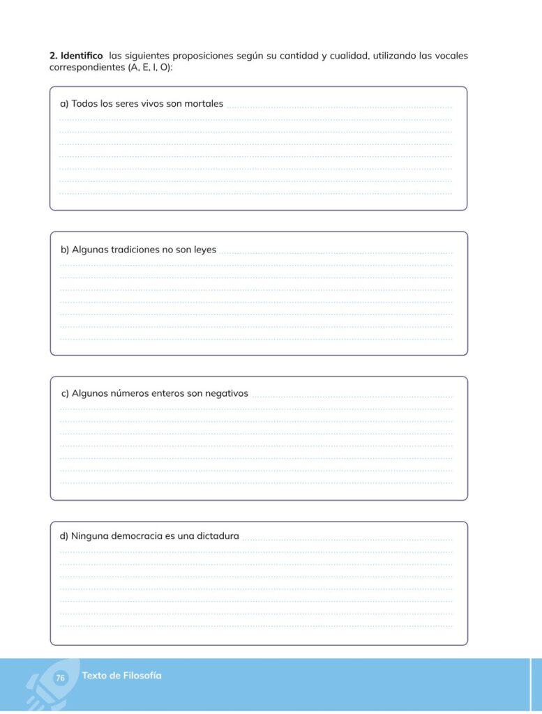 Filosofía – Bachillerato General – Primero de Bachillerato - Página 77 - Contenido informativo Resumido