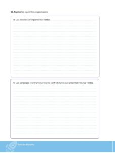 Libro Filosofía – Bachillerato General – Primero de Bachillerato – Pág 85 – Resumido pdf