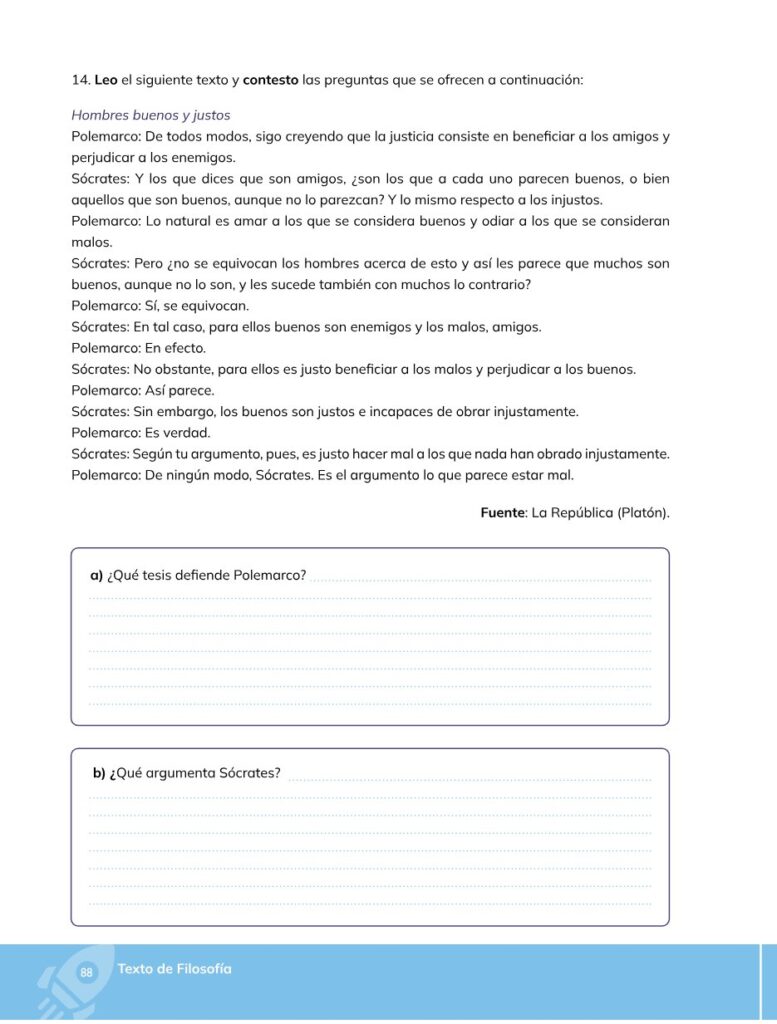 Filosofía – Bachillerato General – Primero de Bachillerato - Página 89 - Contenido informativo Resumido
