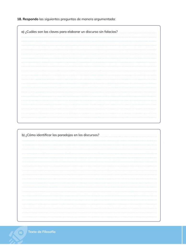 Filosofía – Bachillerato General – Primero de Bachillerato - Página 93 - Contenido informativo Resumido