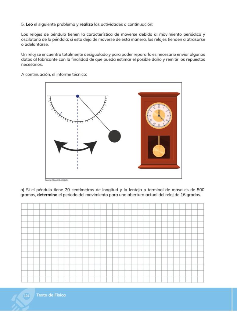 FÍSICA – Bachillerato General – 1 – Primero de Bachillerato - Página 105 - Contenido informativo Resumido