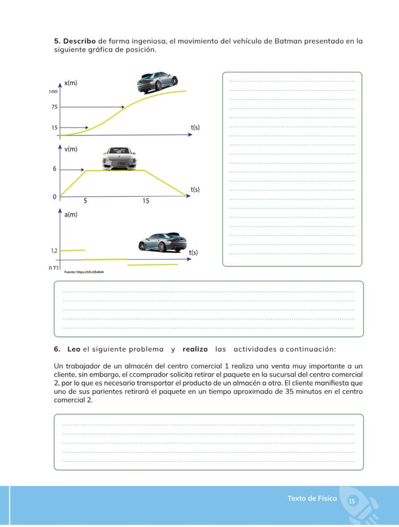 FÍSICA – Bachillerato General – 1 – Primero de Bachillerato - Página 16 - Contenido informativo Resumido
