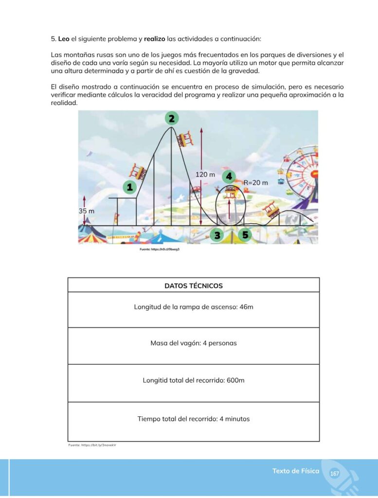 FÍSICA – Bachillerato General – 1 – Primero de Bachillerato - Página 168 - Contenido informativo Resumido