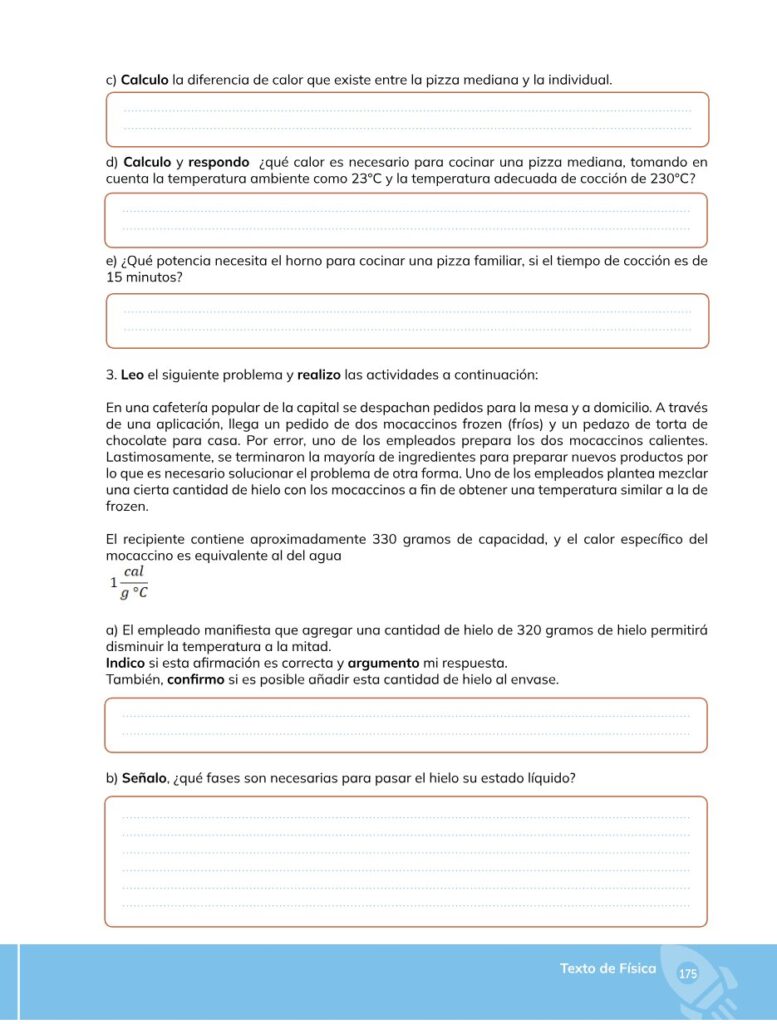 FÍSICA – Bachillerato General – 1 – Primero de Bachillerato - Página 176 - Contenido informativo Resumido
