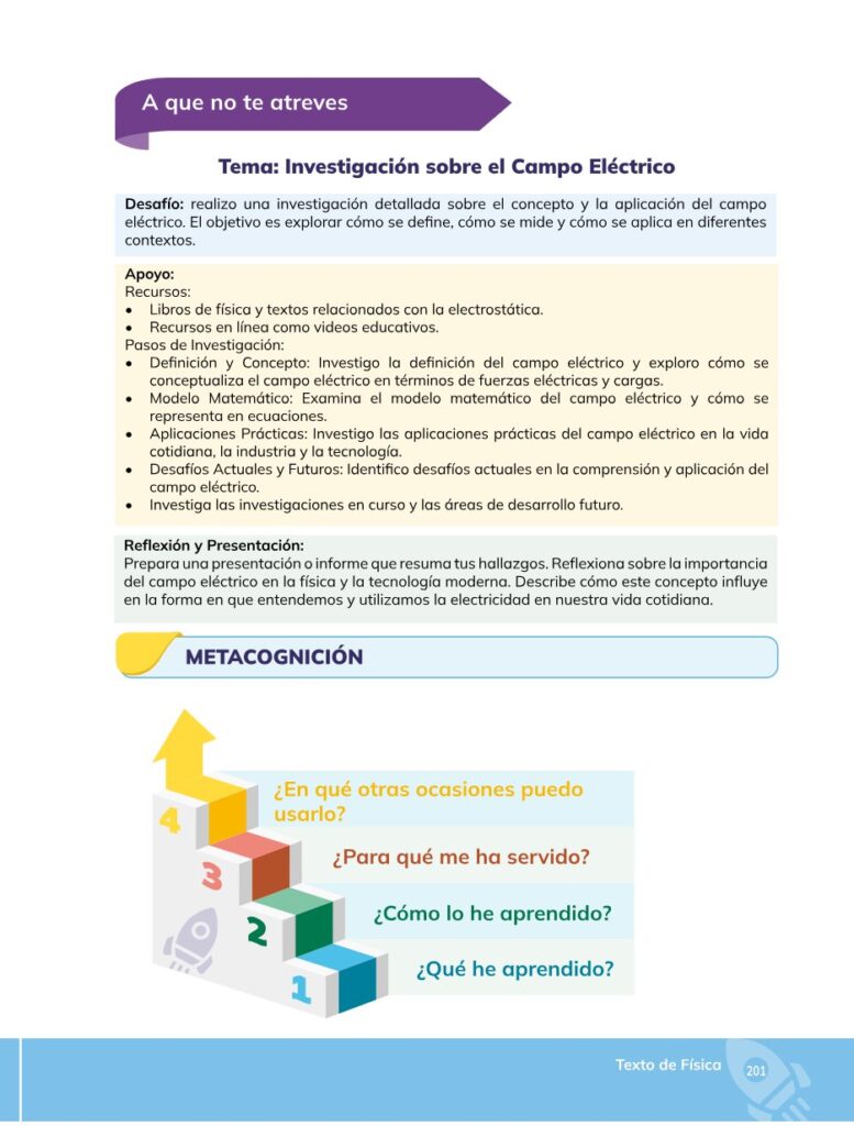 FÍSICA – Bachillerato General – 1 – Primero de Bachillerato - Página 202 - Contenido informativo Resumido