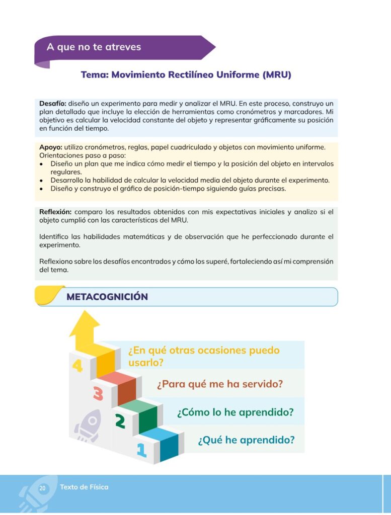 FÍSICA – Bachillerato General – 1 – Primero de Bachillerato - Página 21 - Contenido informativo Resumido