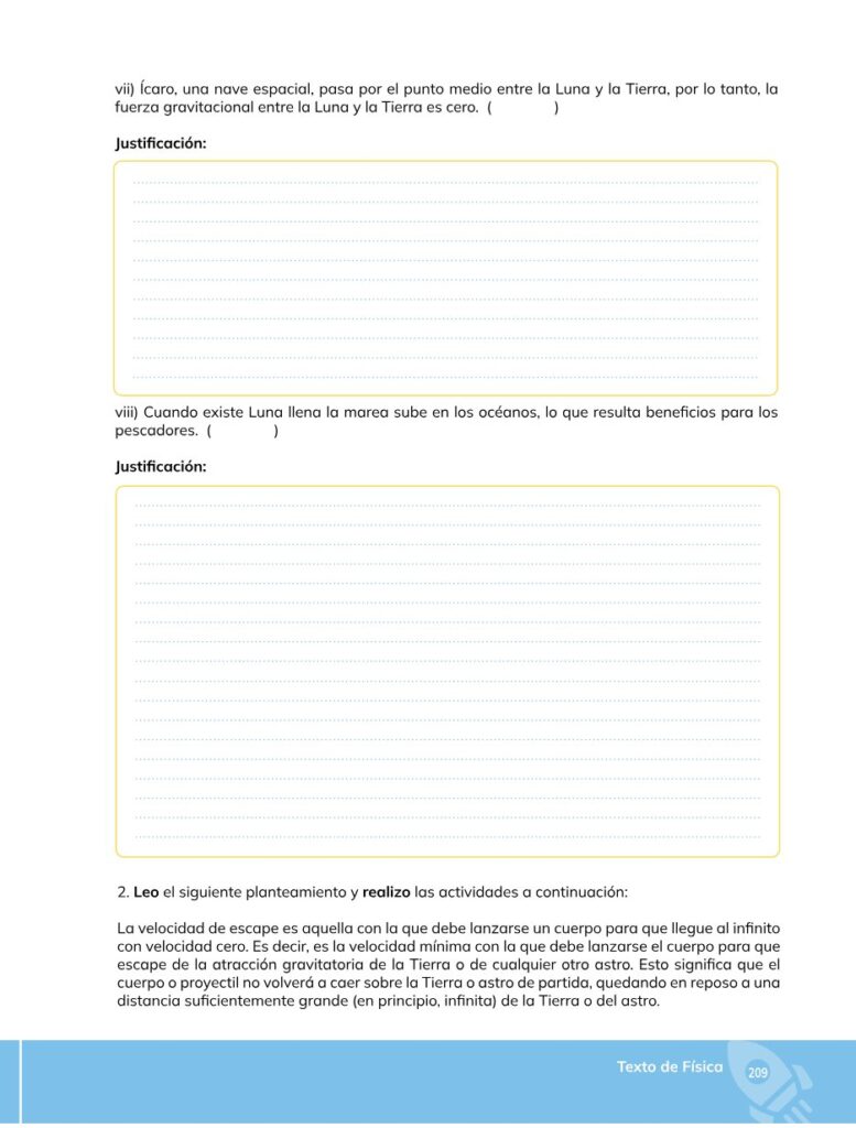 FÍSICA – Bachillerato General – 1 – Primero de Bachillerato - Página 210 - Contenido informativo Resumido