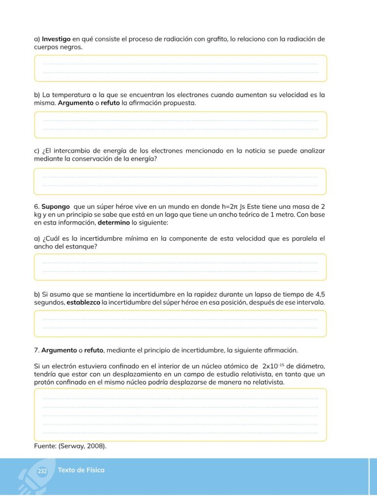 FÍSICA – Bachillerato General – 1 – Primero de Bachillerato - Página 233 - Contenido informativo Resumido