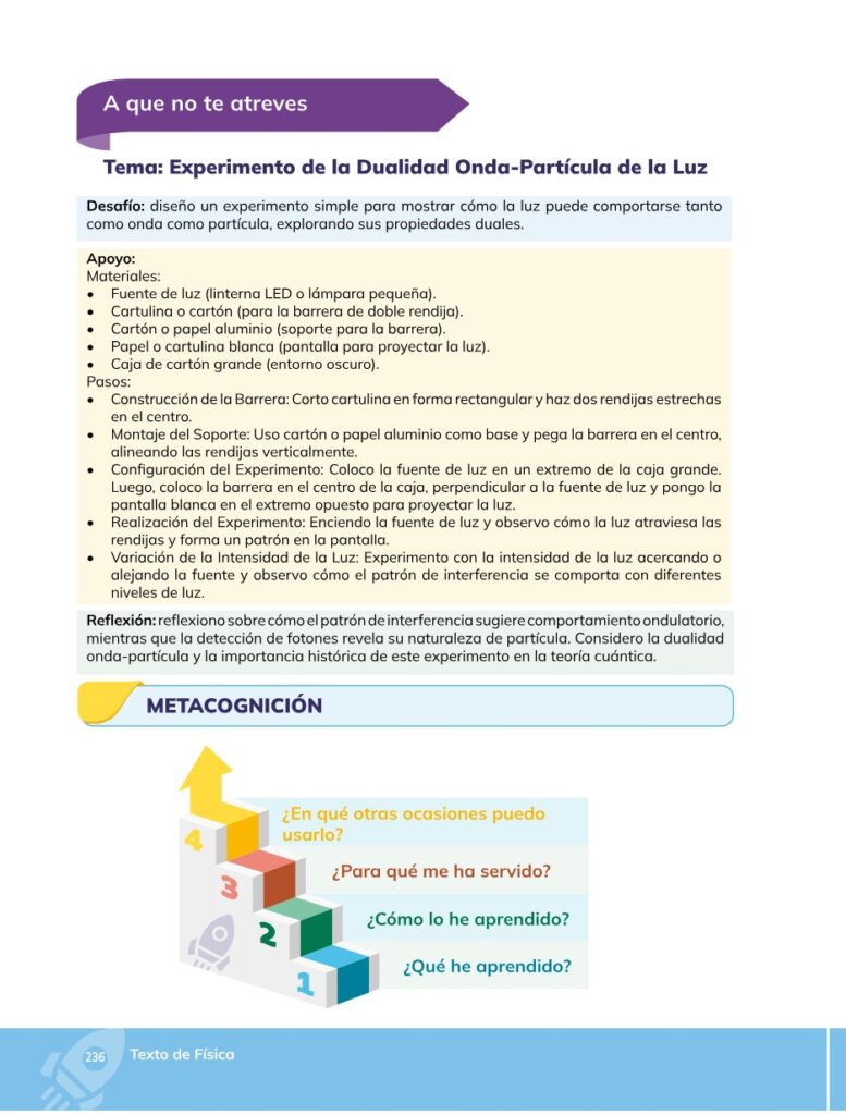 FÍSICA – Bachillerato General – 1 – Primero de Bachillerato - Página 237 - Contenido informativo Resumido