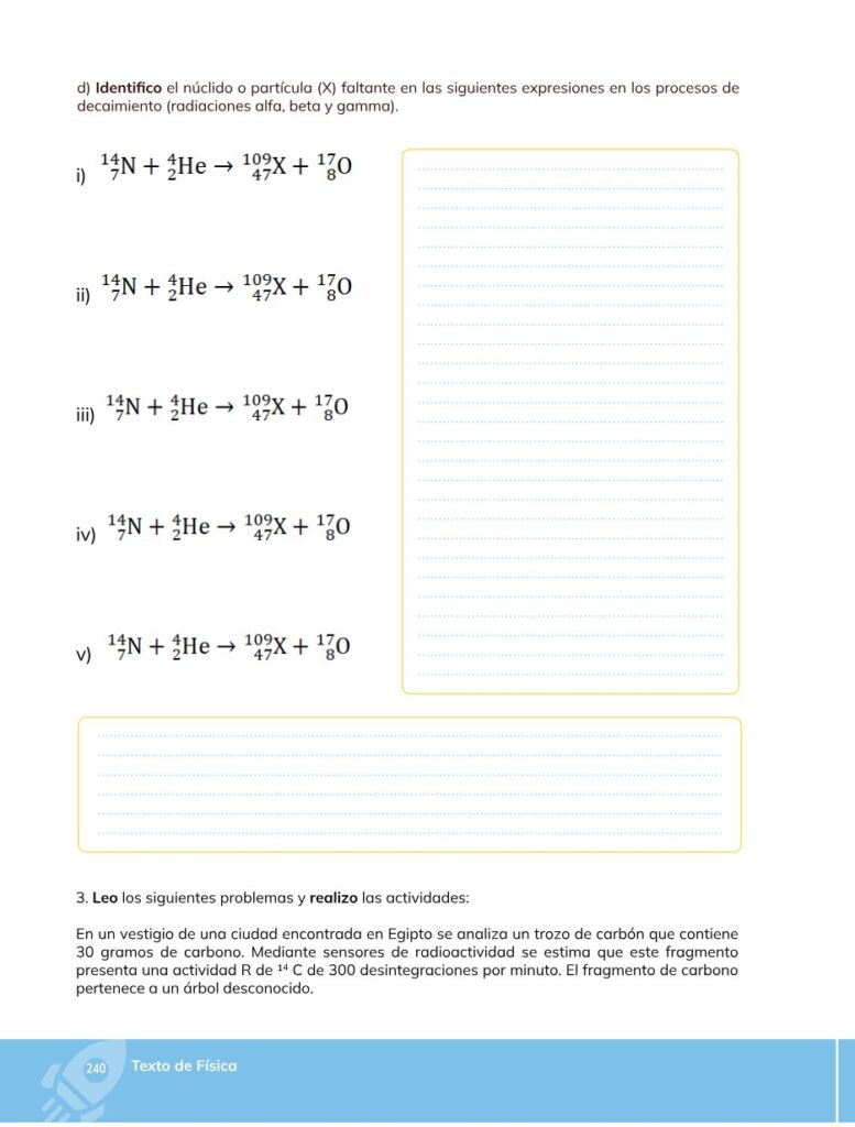 FÍSICA – Bachillerato General – 1 – Primero de Bachillerato - Página 241 - Contenido informativo Resumido