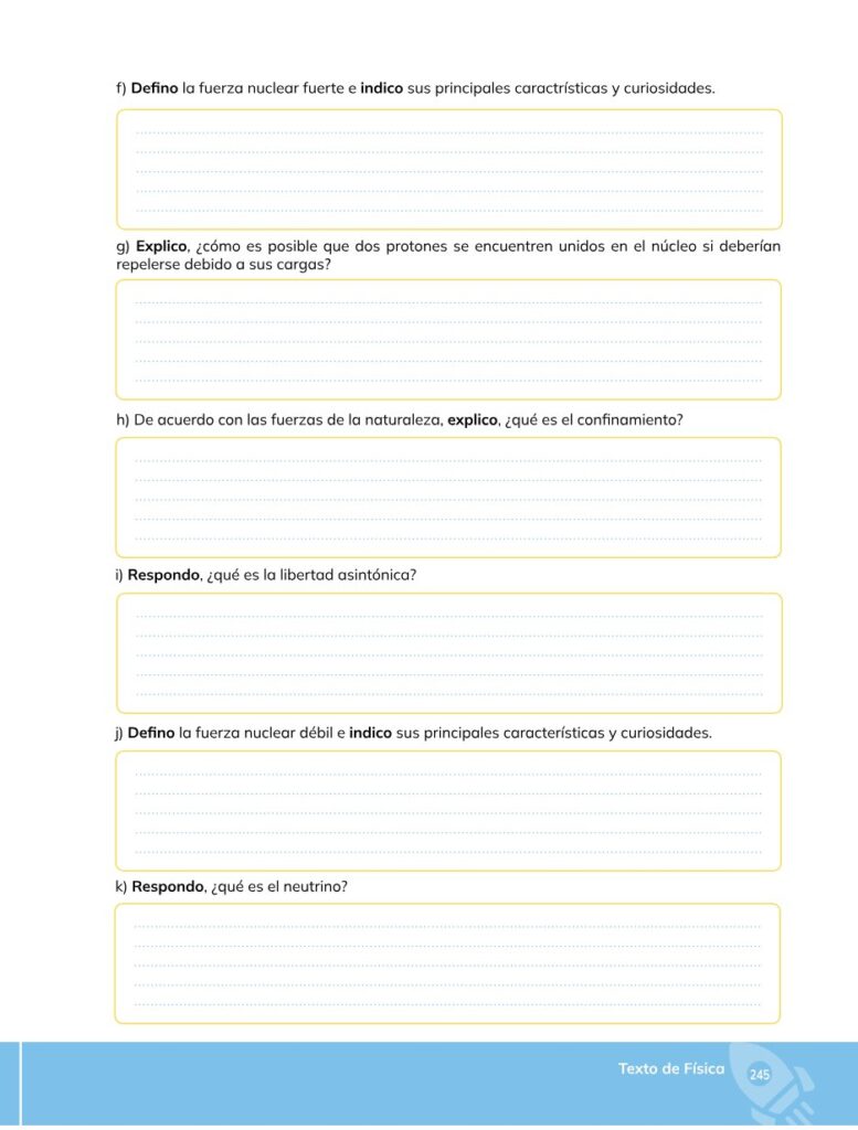 FÍSICA – Bachillerato General – 1 – Primero de Bachillerato - Página 246 - Contenido informativo Resumido