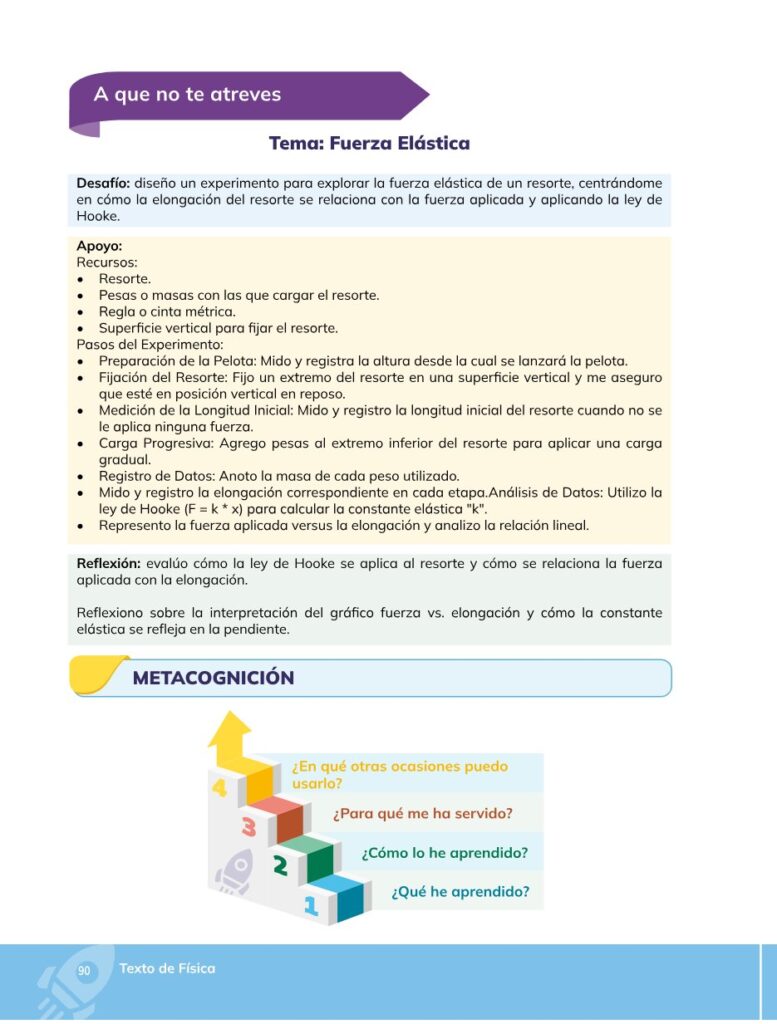 FÍSICA – Bachillerato General – 1 – Primero de Bachillerato - Página 91 - Contenido informativo Resumido