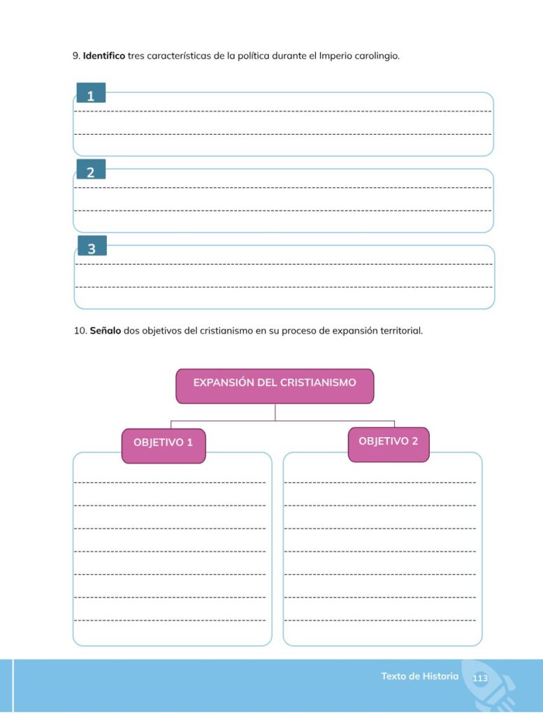 HISTORIA – Bachillerato General – 1 (Primero de Bachillerato - Página 114 - Contenido informativo Resumido