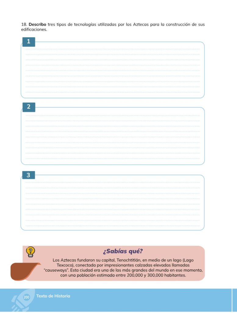 HISTORIA – Bachillerato General – 1 (Primero de Bachillerato - Página 201 - Contenido informativo Resumido
