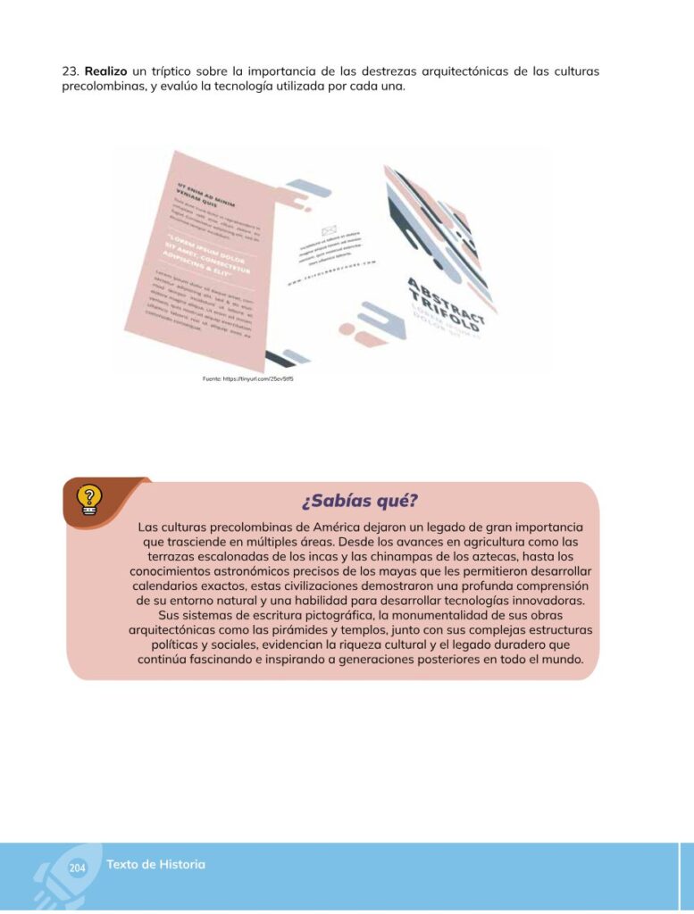 HISTORIA – Bachillerato General – 1 (Primero de Bachillerato - Página 205 - Contenido informativo Resumido