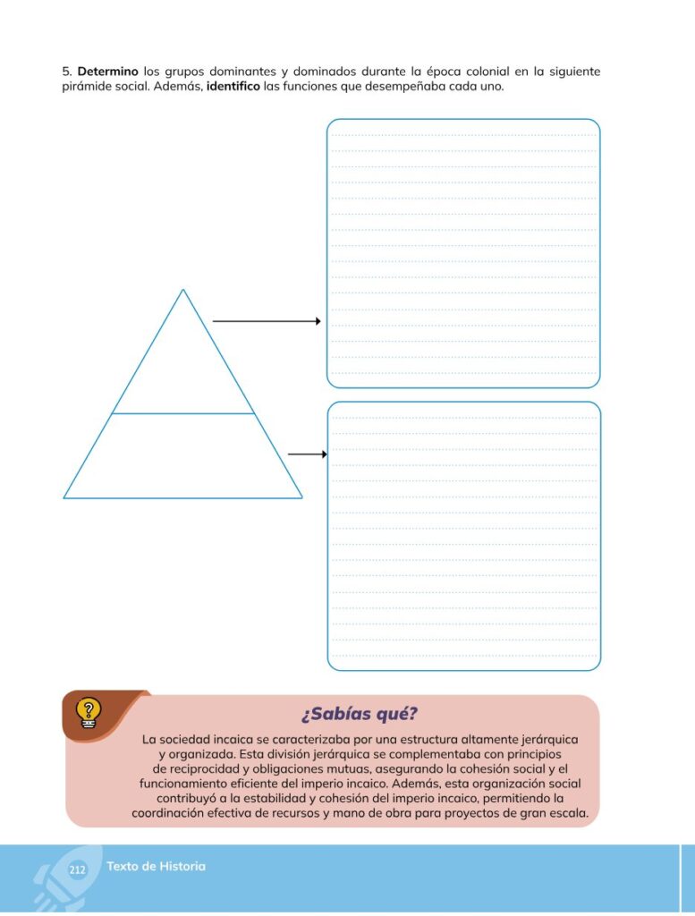 HISTORIA – Bachillerato General – 1 (Primero de Bachillerato - Página 213 - Contenido informativo Resumido