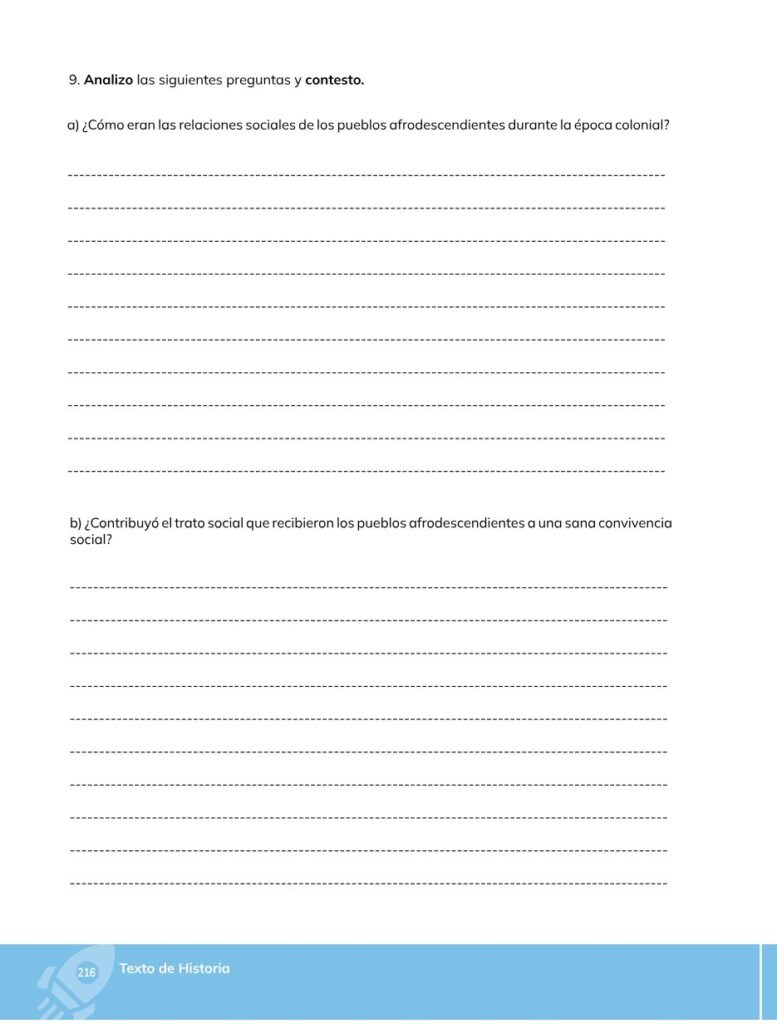 HISTORIA – Bachillerato General – 1 (Primero de Bachillerato - Página 217 - Contenido informativo Resumido