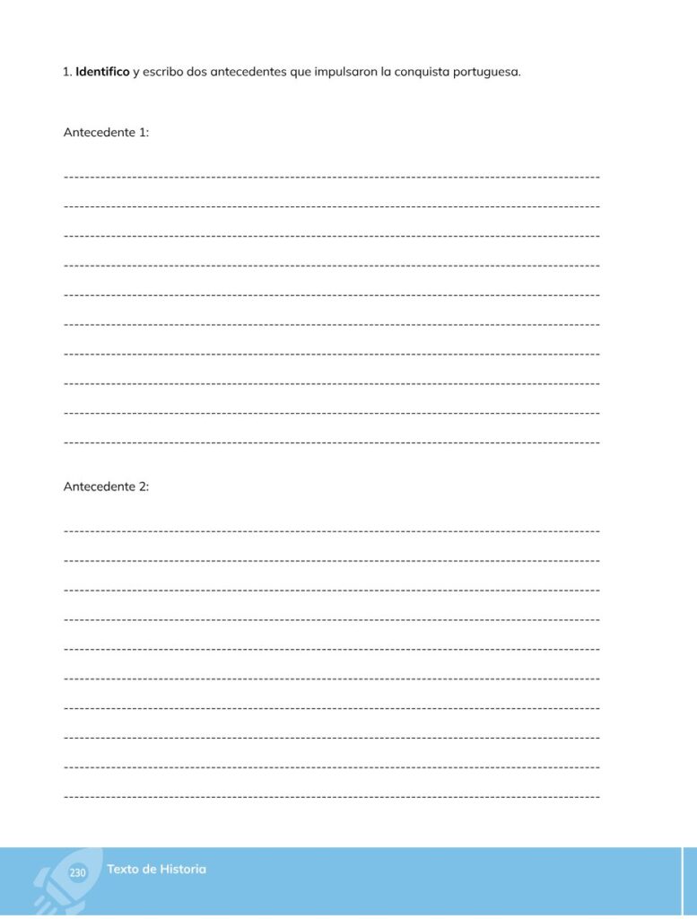 HISTORIA – Bachillerato General – 1 (Primero de Bachillerato - Página 231 - Contenido informativo Resumido