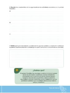 Libro HISTORIA – Bachillerato General – 1 (Primero de Bachillerato) – Pág 26 – Resuelto pdf