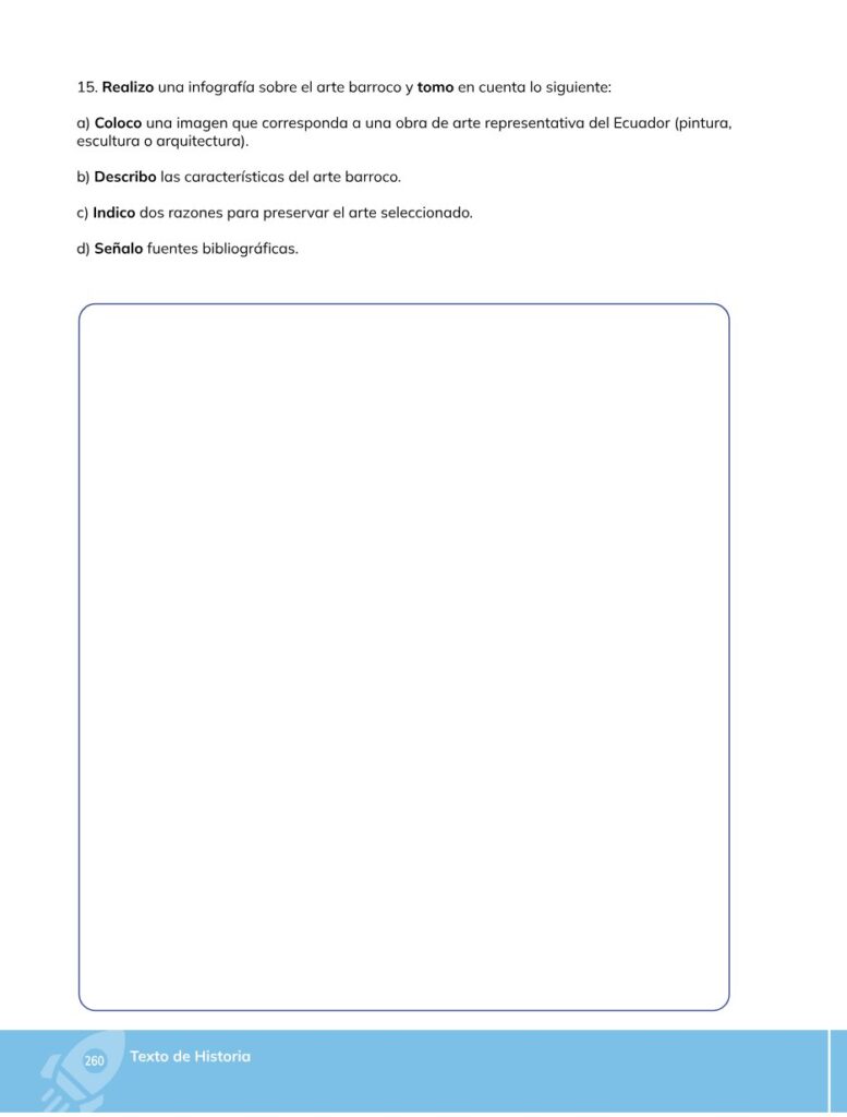 HISTORIA – Bachillerato General – 1 (Primero de Bachillerato - Página 261 - Contenido informativo Resumido