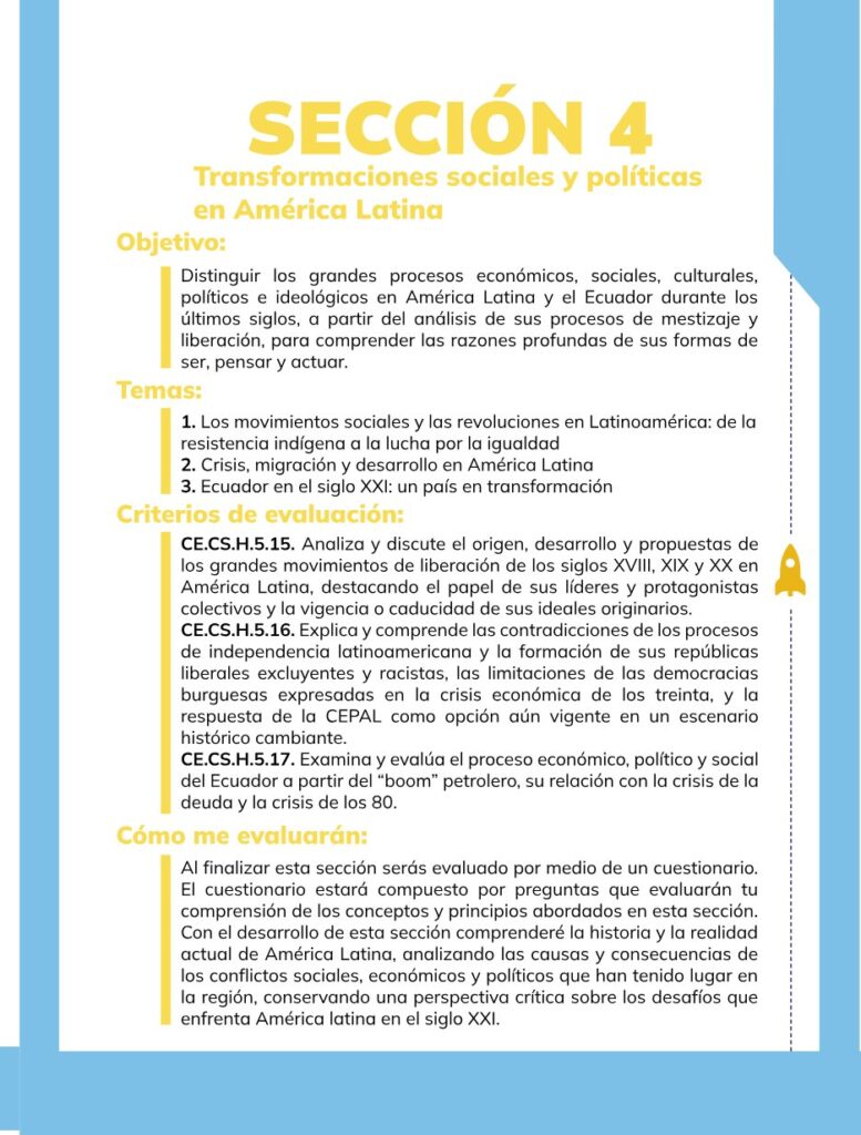 HISTORIA – Bachillerato General – 1 (Primero de Bachillerato - Página 266 - Contenido informativo Resumido