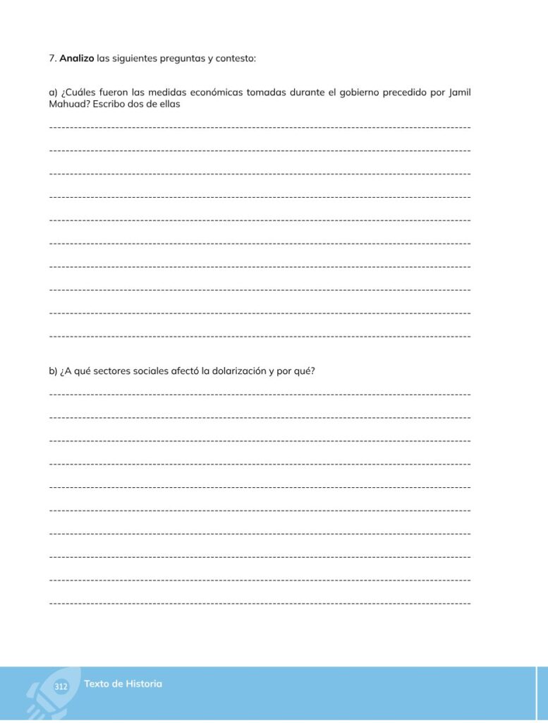 HISTORIA – Bachillerato General – 1 (Primero de Bachillerato - Página 313 - Contenido informativo Resumido