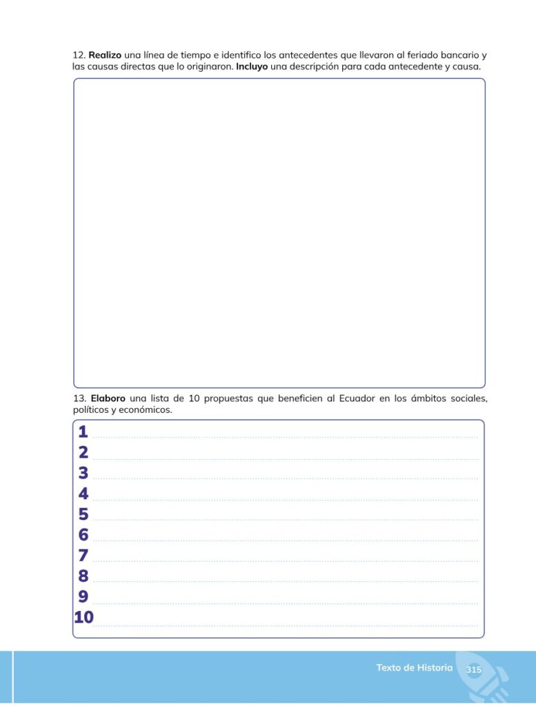HISTORIA – Bachillerato General – 1 (Primero de Bachillerato - Página 316 - Contenido informativo Resumido