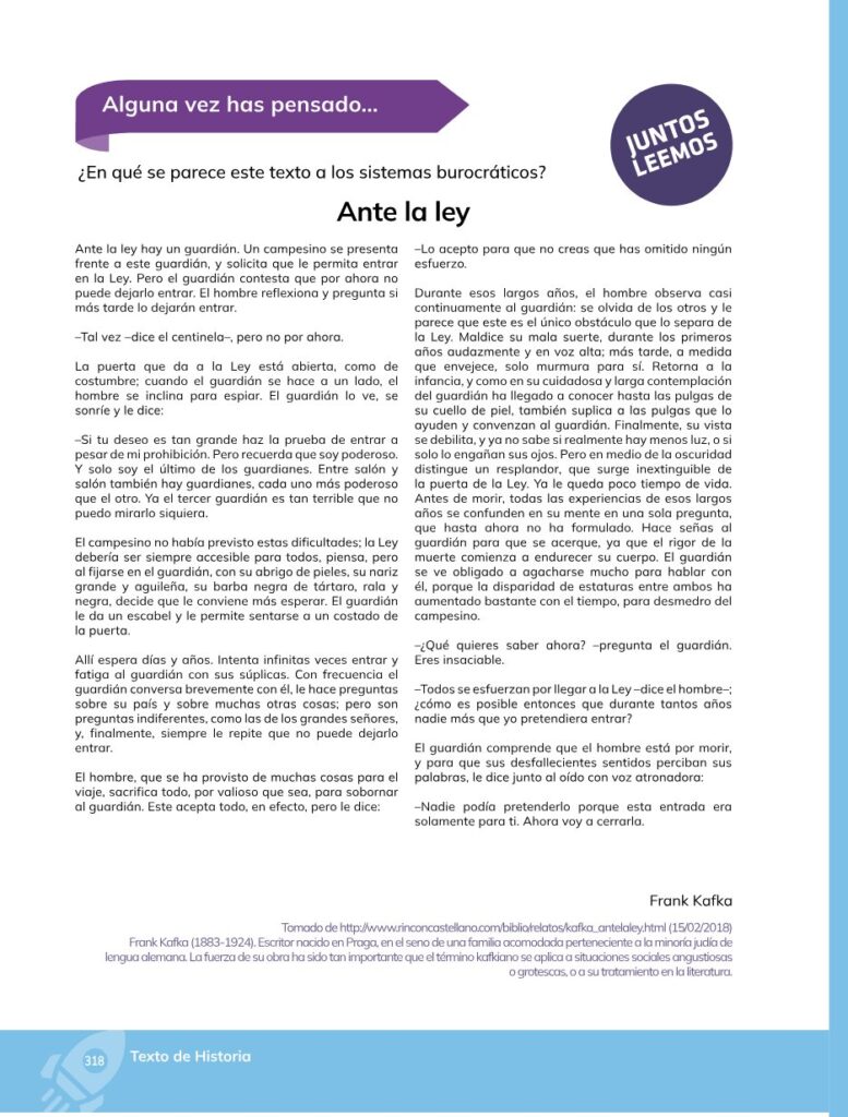 HISTORIA – Bachillerato General – 1 (Primero de Bachillerato - Página 319 - Contenido informativo Resumido